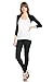 Fashion Secrets Women 3/4 Sleeve Rayon Bolero Shrug Cropped Cardigan Jacket