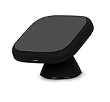 2-in-1 Adjustable Cellphone Holder Wireless Charger Nucharger Snap200 360° Rotatable Qi Car Charger for All QI-Enabled Devices, w/ Nanometer Suction, Iphone X/Iphone 8/Samsung Galaxy S6/S6 Edge, S7/S7