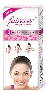 Fairever Fairness Cream 50gm with Active extracts of saffron, licorice & milk