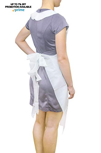 100 Pack White PE Aprons with Extra Long Ties 28 x 46. 2 Mil Disposable Poly Aprons. Liquid-Proof Workwear. Protective Plastic Uniform Aprons for Men, Women. Lightweight, Breathable. Wholesale price.