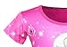 WNQY Toddler Night Gown Little Girls Princess Elsa Pajamas Dress (Rose,100/2-3Y)