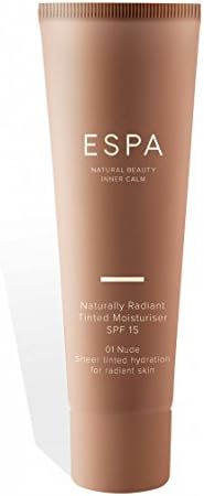ESPA Naturally Radiant Tinted Moisturiser SPF 15 Almond