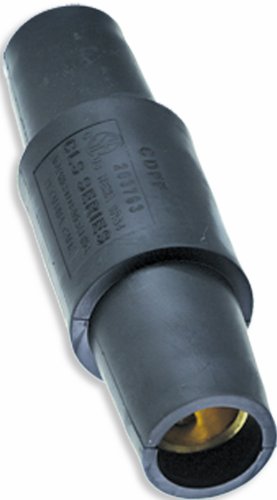 Marinco CDFF-A CLS Cam Type, Series 16, 400 Amp Female to Female Coupler (F-F) - Black (A)