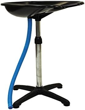 EPR-MST-300 Hairdressers Portable for Hairdressers with 4 Base with Breeds and Outflow Pipe