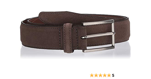 allen edmonds suede belt