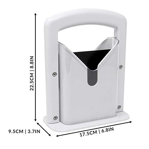 image for heavKin Portable Removable Bread Bagel Slicers Perfect Cutter Every To