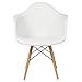 Best Choice Products Eames Style Armchair Mid Century Modern Molded Plastic Shell Arm Chair