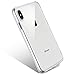 ULAK Ultra Clear Protective Case for iPhone Xs Max (2018), Slim Fit Premium Transparent Flexible Soft TPU Gel Shock-Absorption Bumper Anti-Scratch Hard PC Back Cover, HD Crystal Clear