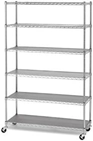 Seville Commercial Industrial Storage Shelving - 6 levels