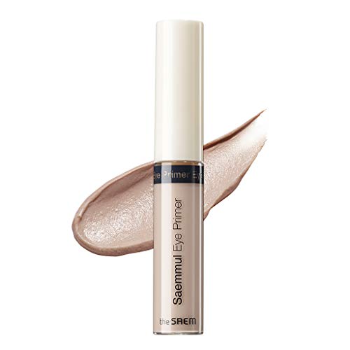 [the SAEM] Saemmul Eye Primer 5.8g - Eye Shadow Base to Prevent Oily Lids & Creasing - Clear Waterproof Eyeshadow Primer for All Shadows - Thumbnail 2