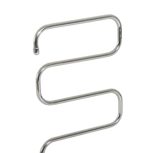 Electric Heated Towel Warmer Freestanding 5 Bars Stainless Steel Dryer Rail Rack