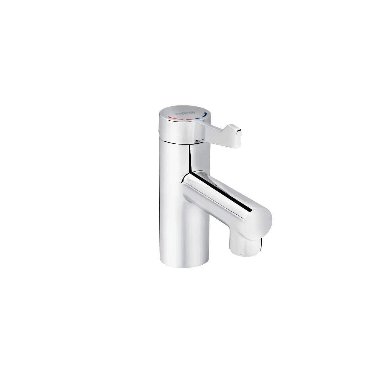 Bristan NM SL Solo Non-Thermostatic Healthcare Tap Short Lever Handle, Chrome