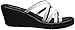 Skechers Cali Women's Rumblers-Social Butterfly Wedge Sandal,White,7 M US