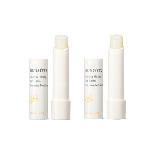 [Innisfree] Canola Honey Lip Balm 3.5g x 2 For Deep Moisture