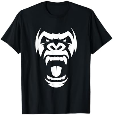 Amazon.com: Gorilla Face Monkey Angry Growling Scary Silverback