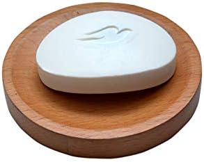 Indiswan Classic Handmade Wooden Soap Saver Dish Tray Holder for Bathroom and Kitchen (Made in India)