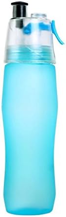 700ml Water Drinking Bottle Climbing Misting Spray Healthy Sports Cup for Cycling Running Climbing Blue
