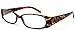 5-Pack Spring Hinge Reading Glasses Women Includes Sun Readers +1.50