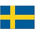 Swedish Flag Sweden Fridge Magnet