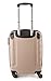 TravelCross Chicago 20'' Carry On Lightweight Hardshell Spinner Luggage - Champagne
