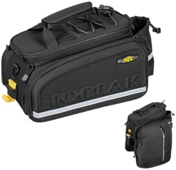 Amazon.com : Topeak RX Trunk Bag DXP, Black : Bike Panniers And