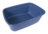 Petmate Giant Litter Pan High-Capacity Cat Litter Box Blue Mesa Color