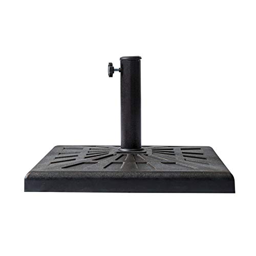 CHopetree 42 lb Heavy Duty Square Base Stand for Outdoor Patio Market