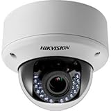 Hikvision DS-2CE56D5T-AVPIR3 Outdoor Analog IR Dome Camera, HD1080P, True WDR, Smart IR, UTC Menu, IP66 Standard, IR to 40M, 24VAC/12VDC