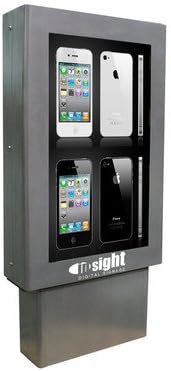 Encompass Indoor Digital Signage Enclosure for Two 60" LCDs Anti-Glare Window: No, A/C Unit: No, Heater/Thermostat: Yes