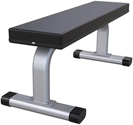 Dumbbell bench fitness flat chair commercial weight bench sit-up board multi-function sports abdominal fitness chair, bearing 400KG (Color : Black, Size : 121 * 51 * 45cm)