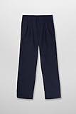 French Toast Adjustable Waist Double Knee Pant Boys Navy 10