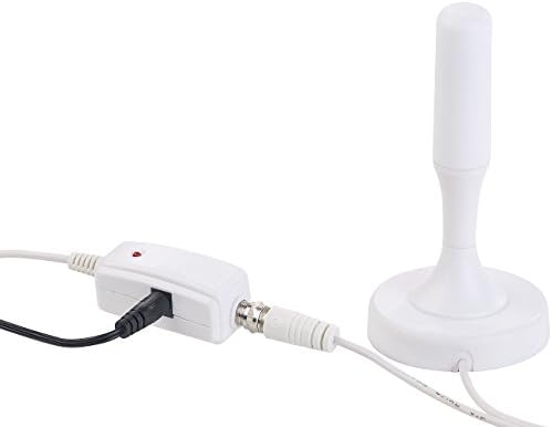 Antenne Dinterieur Active Tnt Tnt 2 Uhd 13 Cm Blanc 30 Db