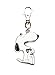 Heavens Jewelry SNOOPY DOG WOODSTOCK PEANUTS CHARACTER CHARM FOR A SMALL PET DOG CAT COLLAR OR ZIPPER PULL PURSE JACKET BACKPACK WALLET ETC DIY