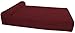 Big Barker 7″ Pillow Top Orthopedic Dog Bed – XL Size – 52 X 36 X 7 – Burgundy – For Large and Extra Large Breed Dogs (Headrest Edition)thumb 3