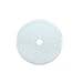SlipX Solutions Power Grip Round Vinyl Standard Shower Stall Mat, 23” Round, Non-Slip for Elderly & Kids Bathroom, Essential Coverage, Drainage, 160 Suction Cups, Retro Style (1, Clear)