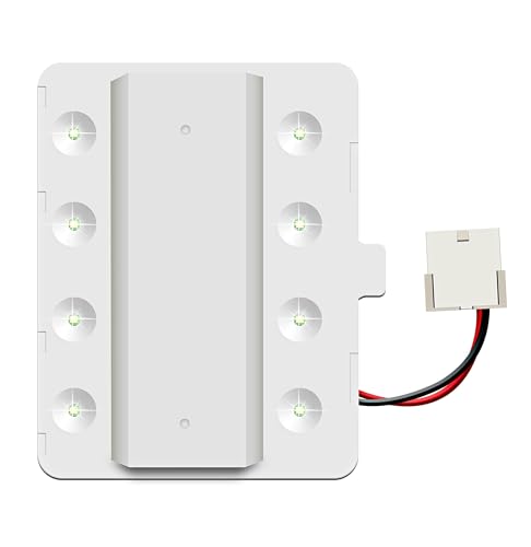 HPUY W10866538 W11043011 LED Light Replacement for Kenmore Maytag Amana IKEA Whirlpool Refrigerator Led Light Replace Q184G2 with Cover
