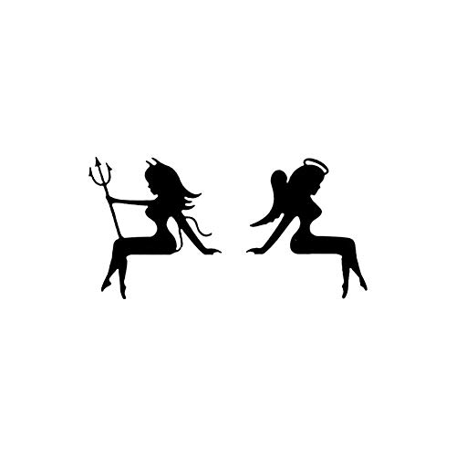 Generico Cartoon Switch Sticker Devil Angel Wall Switch... en promo sur Amazon