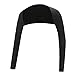 Women's Cooler Arm Sleeve with Finger Hole Anti-UV Cooling Shawl for Riding,Golfing,Driving (Black)
