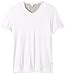 Calvin Klein Men's Short Sleeve Pima Cotton V-Neck T-Shirt, White, X-LARGE
