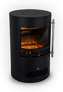 Klarstein Brixen Elektrischer Kamin mit Flammeneffekt - Elektrokamin