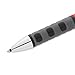 rOtring Tikky 3-in-1 Mechanical Pencil / Ballpoint Pen / Highlighting Pen, 0.7 mm, Black Barrel, Blue & Red Ink