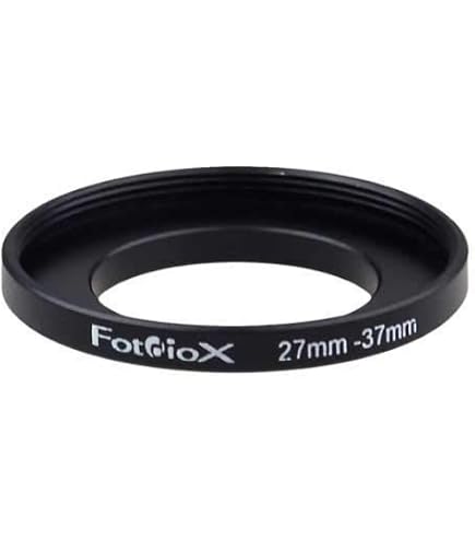 Anello Adattatore 24mm-37mm – Per Montare Filtri E Accessori Da 37mm Su Obiettivi Con Attacco 24mm, In Alluminio Nero Antiriflesso