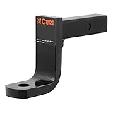 CURT 45336 Class 4 Trailer Hitch Ball Mount, Fits 2-Inch Receiver, 10,000 lbs. GTW, 1-1/4-Inch Ball Hole, 6-Inch Drop, 4-3/4-Inch Rise