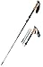 Cnoc Outdoors Vertex Compact and Ultralight Collapsible Carbon Hiking and Trekking Poles, Cork Handle, Pair