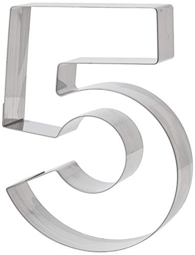 Martellato 30H4X05 Stainless Steel Number Five Ring, 200 mm, Grey