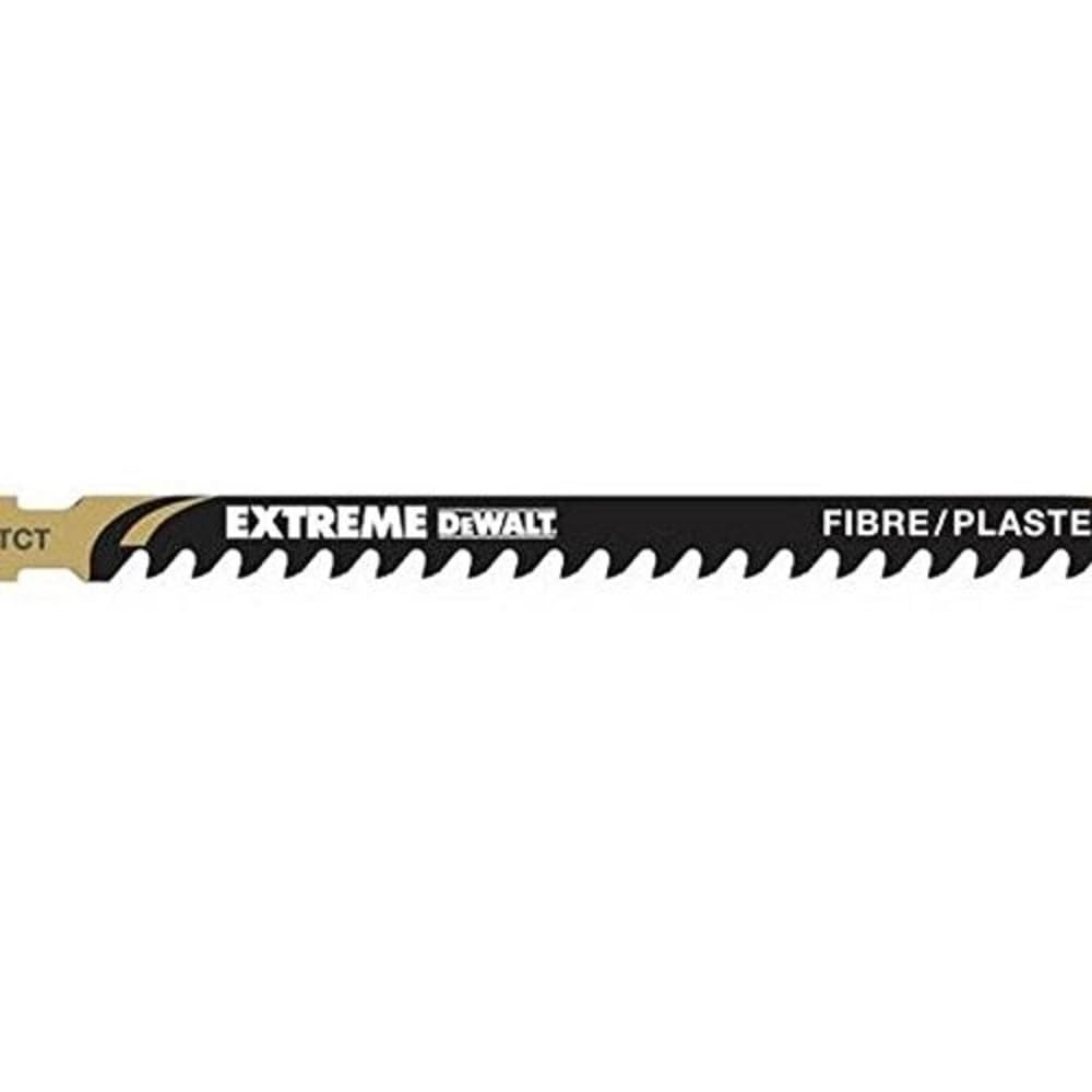 DeWalt DT2056QZ Jigsaw Blade Extreme TC Tipped blade for Fibreglass T341HM, Yellow