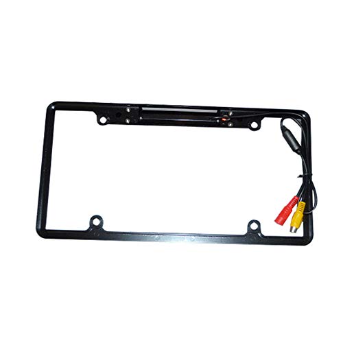 baskciry Universal License Plate Frame 170 Degree Angle Car Rearview Camera