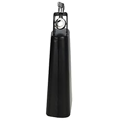 Stagg CB305BK Rock Cowbell for Drumset,Black,5.5-Inch