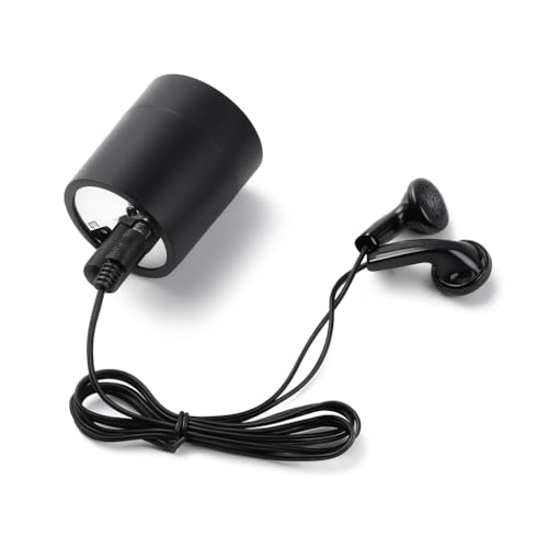 Sound Amplifier, Through Wall Door Voice Enhanced Voice Listen Detector Microphone Ear Listening Device Amplifier for Pipe Water Oil Leakage