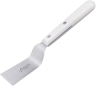 Ateco Brownie Spatula with 4 by 2-Inch Stainless Steel Blade, Plastic Handle, Dishwasher Safe, Silver
